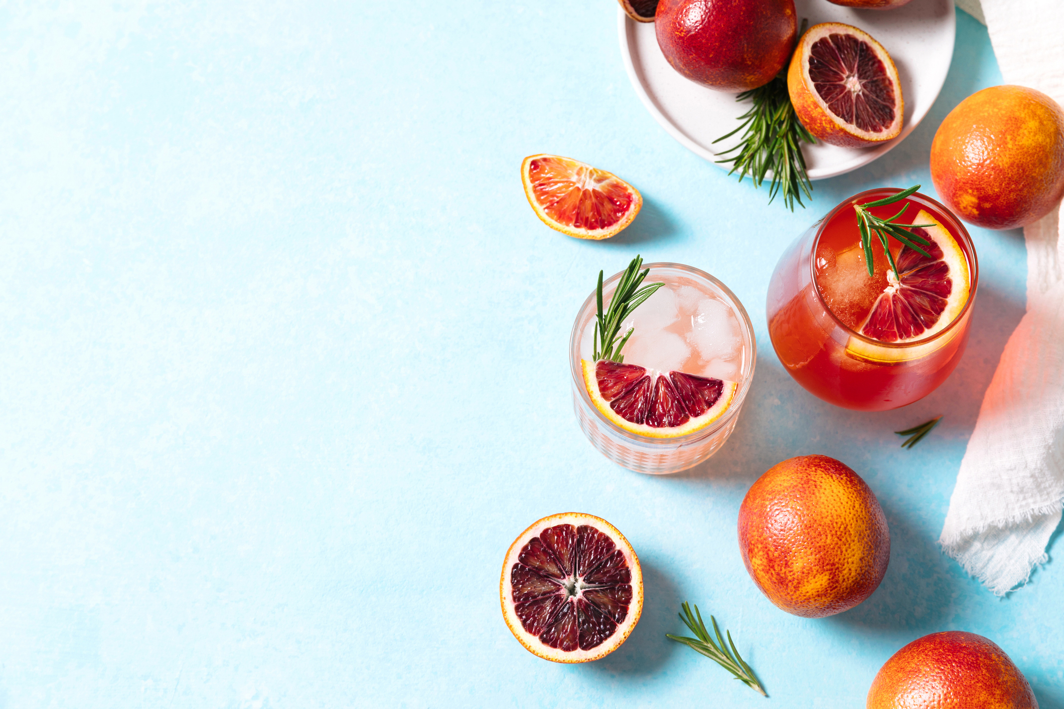 Mocktails Blood Orange