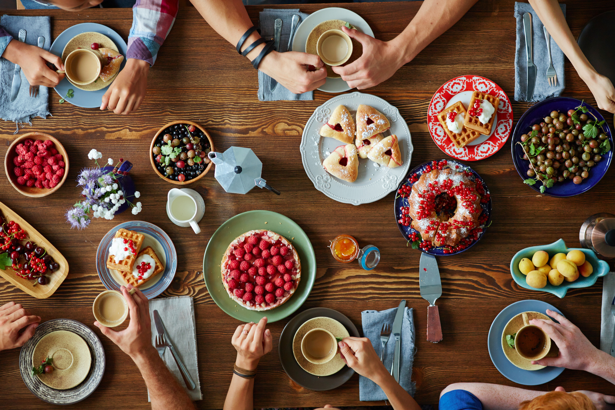 Global Dessert Spread