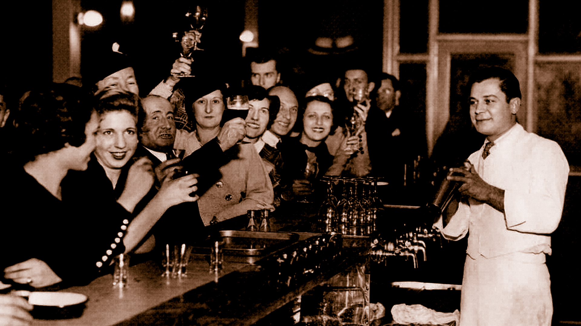 American Prohibition Vintage Photo
