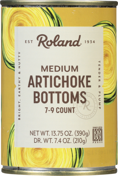 Roland Straw Mushrooms, Whole Peeled, Medium - 15 oz