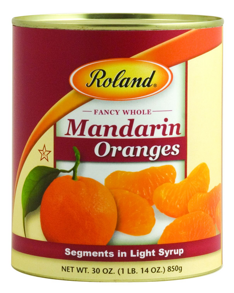 Whole Mandarin Oranges in Light Syrup