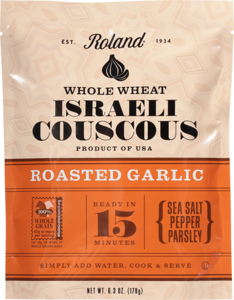 Roasted Garlic Whole Wheat Israeli Couscous | Our… | Roland Foods