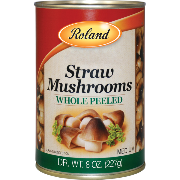 Asian Best Brand Broken Peeled Straw Mushrooms in Brine