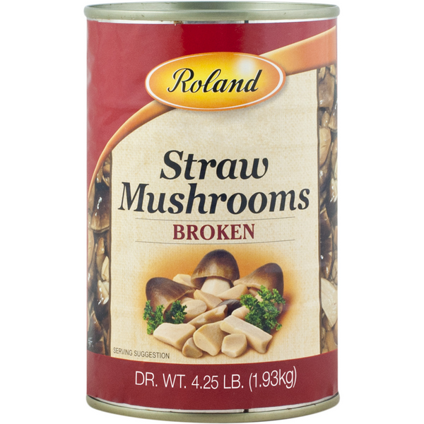 Canned Peeled Stir Fry Straw Mushrooms, Broken Pieces, 15 oz (Pack of 6 or  12)